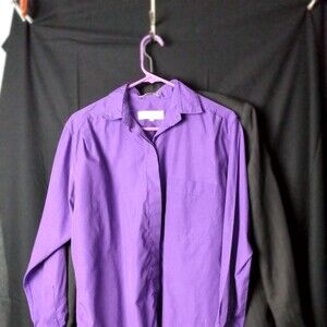 John Henry Purple Button Up Shirt